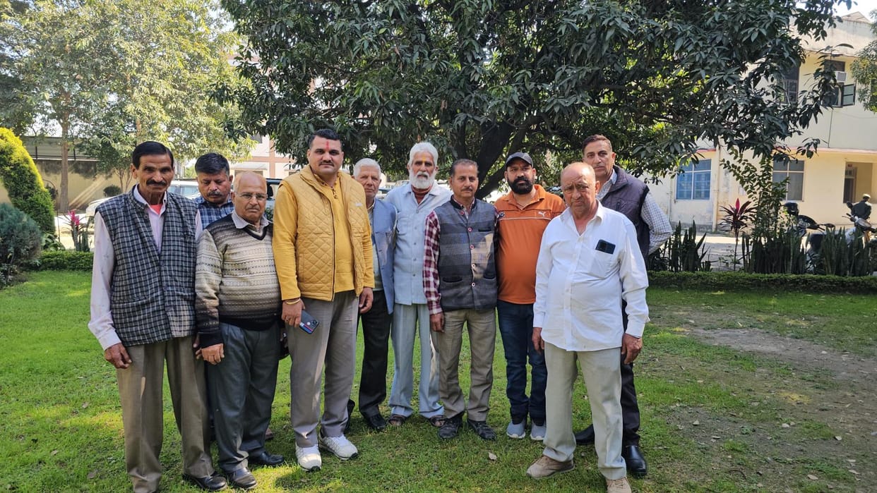 Delegation of Villagers Meet with Police Officials