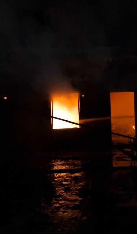 Massive fire breaks out in illegal firecracker factory in Niwari