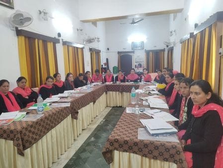trainning camp to aasha workers