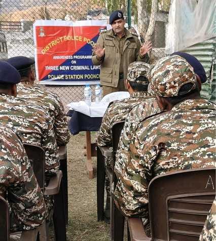 Police conducted the program