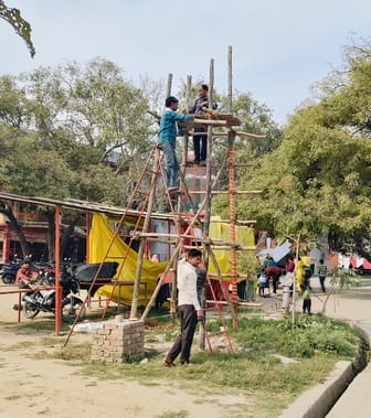 Crowds will be stopped by placing barriers every 50-50 meters