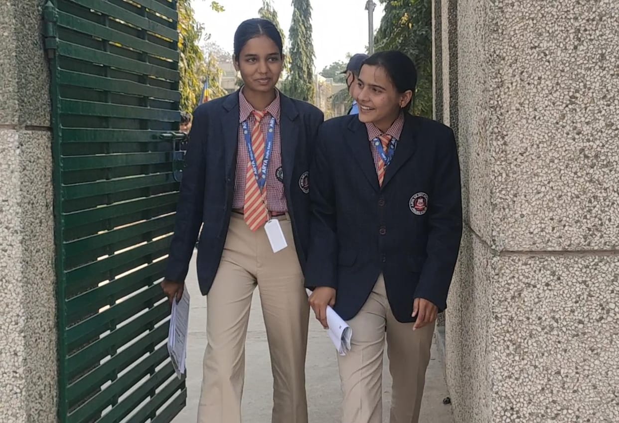 395 students appeared for CBSE 12th examination at eight centers.