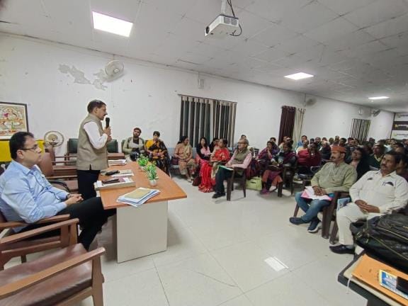 Center administrator did not attend the meeting, warned to stop salary