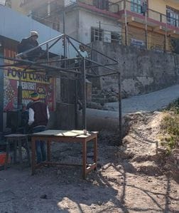 Allegation of blocking ambulance route by building a dhaba in Chamukha