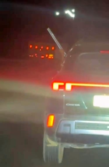 Creta rider fired in the air on Rohtak-Panipat highway, case filed