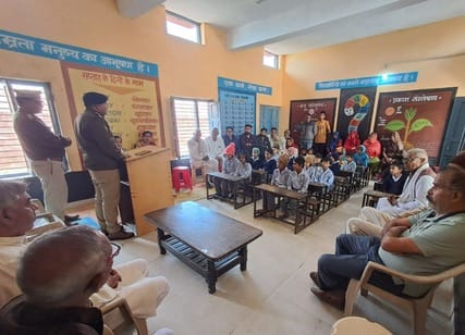 DSP listened to the problems of villagers in Baharampur and Bass