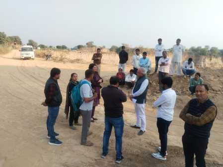 Case registered in illegal mining of gravel in Mausampur and Biharipur