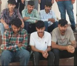 Police arrested six accused involved in Telegram task fraud