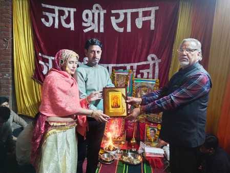 Devotees were forced to dance with the hymns