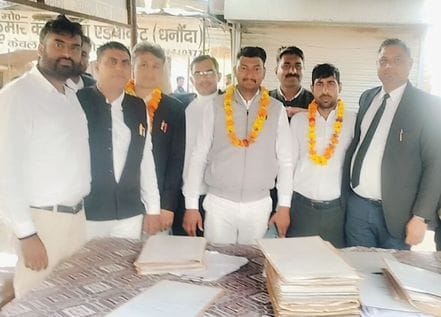 Kanina Bar unanimously elected Sandeep Kumar as Vice President.