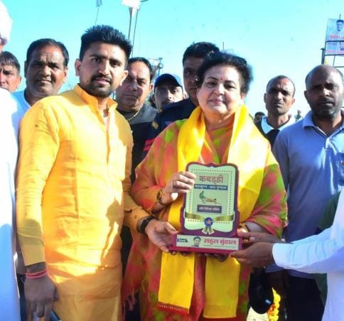 Gaddi Khedi became the winner by defeating Siddipur in Kabaddi Mahakumbh