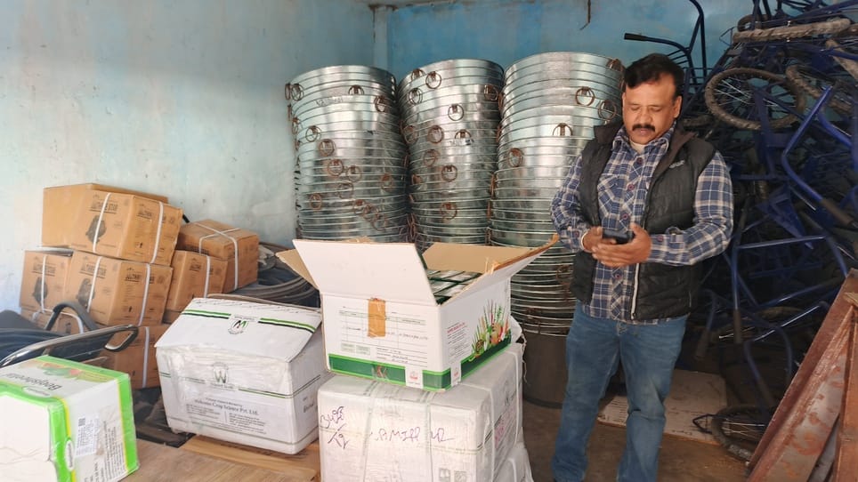 Consignment of seeds of bitter gourd, Dani, French bean and other vegetables arrived