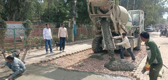Potholes formed since last one and a half years were repaired, drivers will get relief
