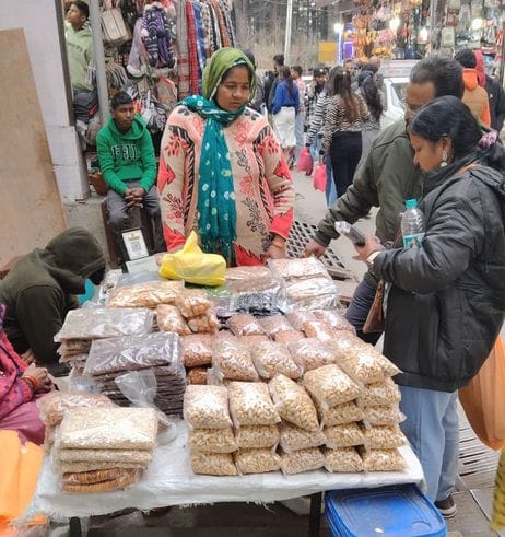 If you set up street vendors, your goods will be confiscated