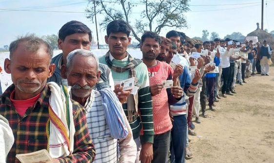 By-election: 62.46 percent voting in five gram panchayats