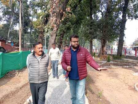kirnesh jung visit in nature park