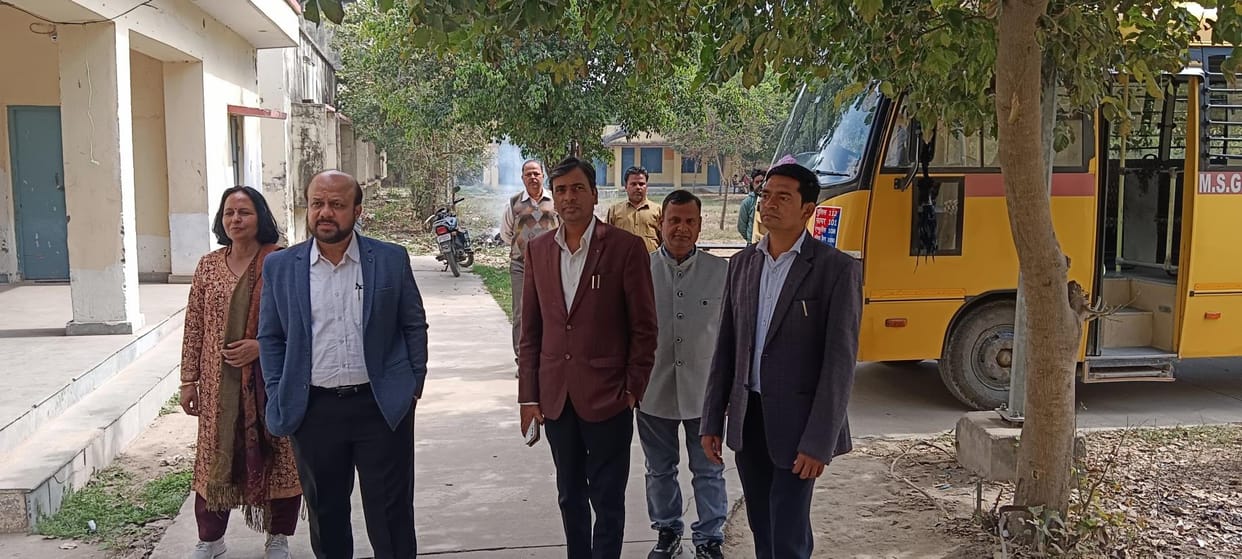 Divisional supervisor saw the preparations for the examination