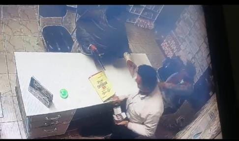 Masked criminals took away cash at gunpoint