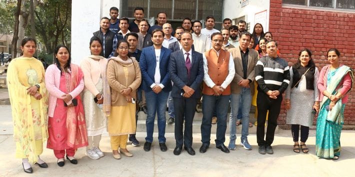 Completion of district level financial skill development training