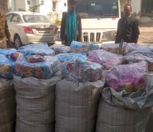 Gutkha worth Rs 10.61 lakh recovered in Mahoba, two residents of Karvi arrested