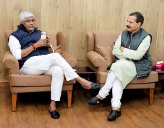 Mankotiya met the Union Tourism Minister