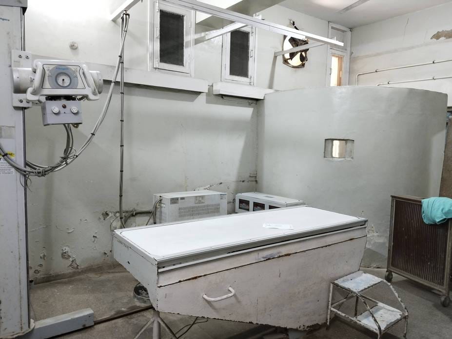 X-ray machine not working properly in civil hospital even for the second day, patients kept wandering