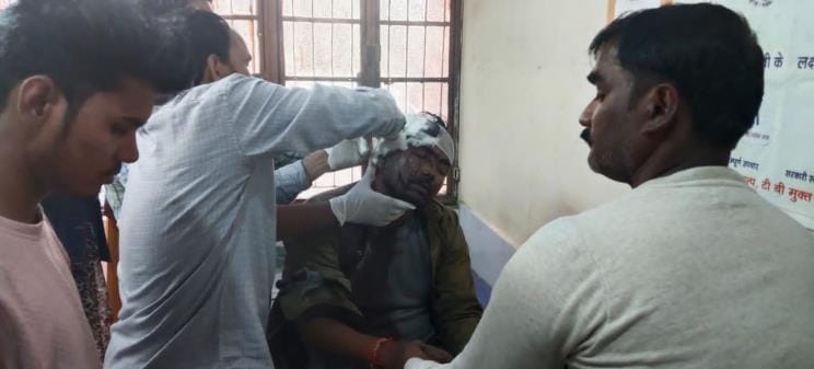 Bike collides with parked trolley, youth dies