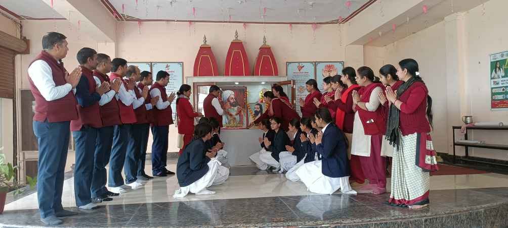 Celebrated the birth anniversary of Chhatrapati Shivaji and Madhav Rao Sadashiv