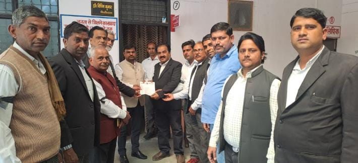 Advocates across the district expressed their protest by wearing black bands