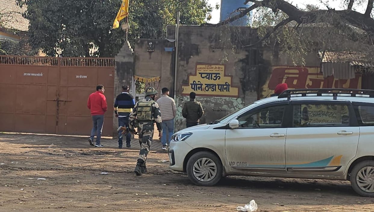 Commission agent establishments were also raided