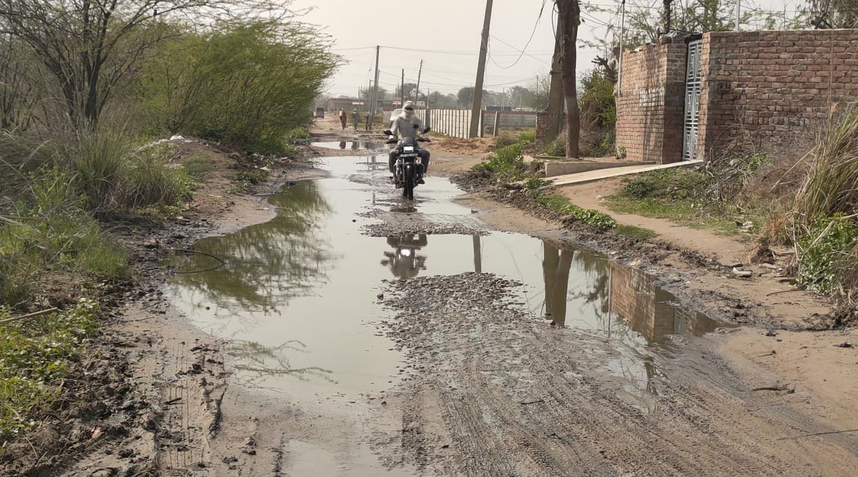 The road built 35 years ago will be reconstructed at a cost of Rs 5.12 crore