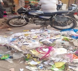 After the opening of shops, there will be relief in garbage collected in the market.