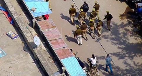 Police caught drunkards with the help of drone camera