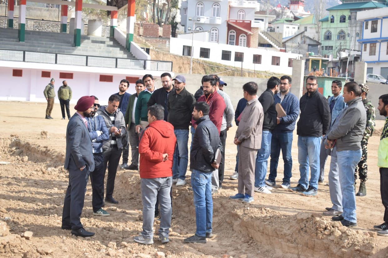The ongoing beautification of the sports stadium was reviewed.