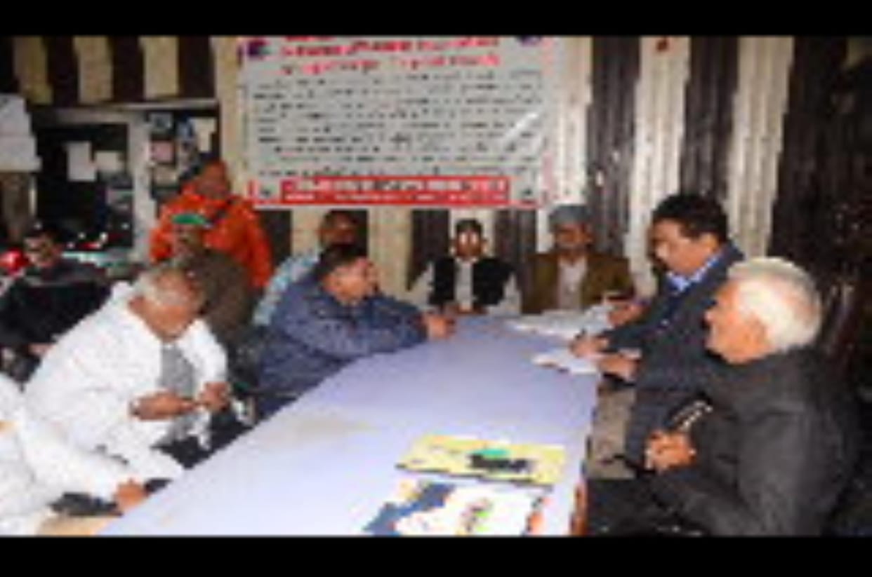 Ex Serviceman Held Meeting