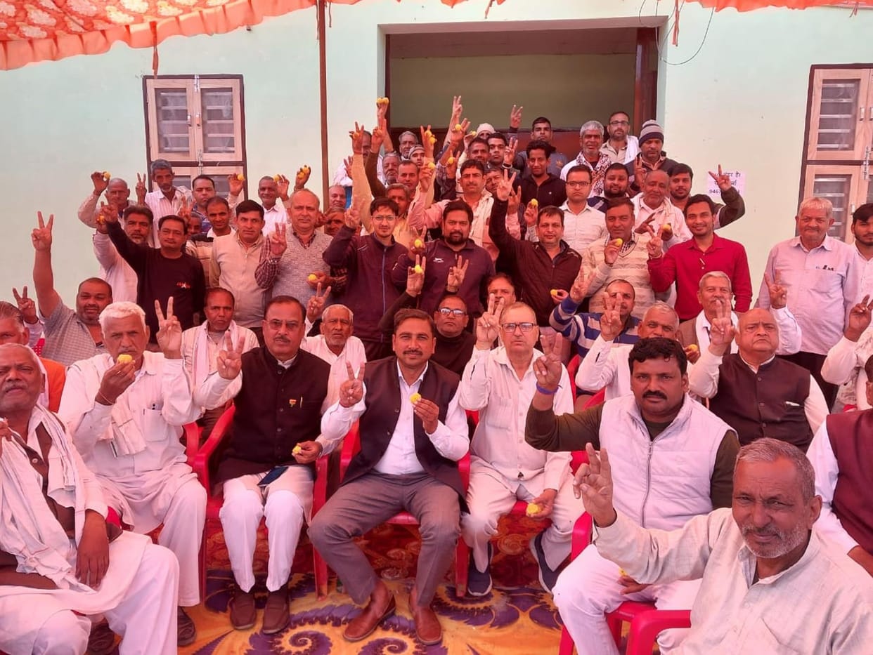 Celebrations were held in Baundkalan on Rekha Gupta becoming the CM of Delhi