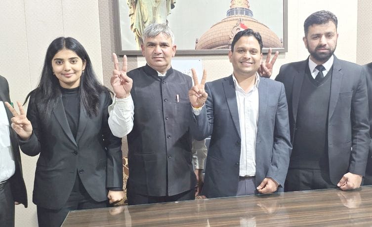Kunal Aggarwal becomes the head of Safidon Bar Association