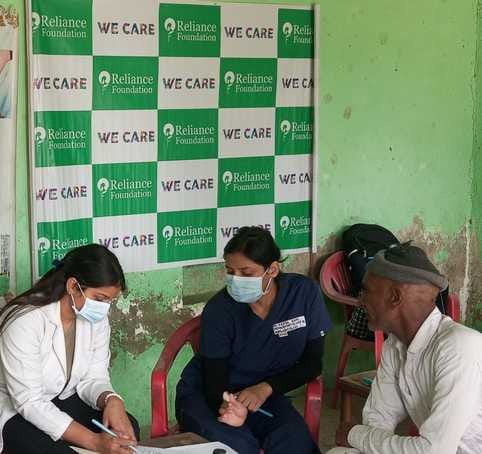 110 villagers got dental treatment