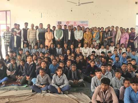 Block level science exhibition organized