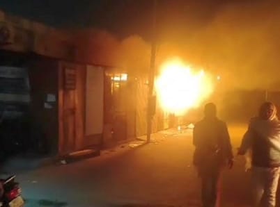 Fire breaks out in the warehouse of Julana Napa Chairman candidate, goods worth lakhs reduced to ashes