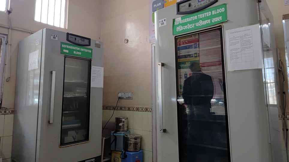 Shortage of blood in the blood bank, demand fulfilled from other districts