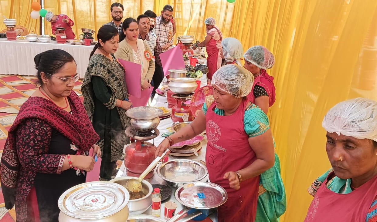 Chefs prepare delicious dishes in cooking competition