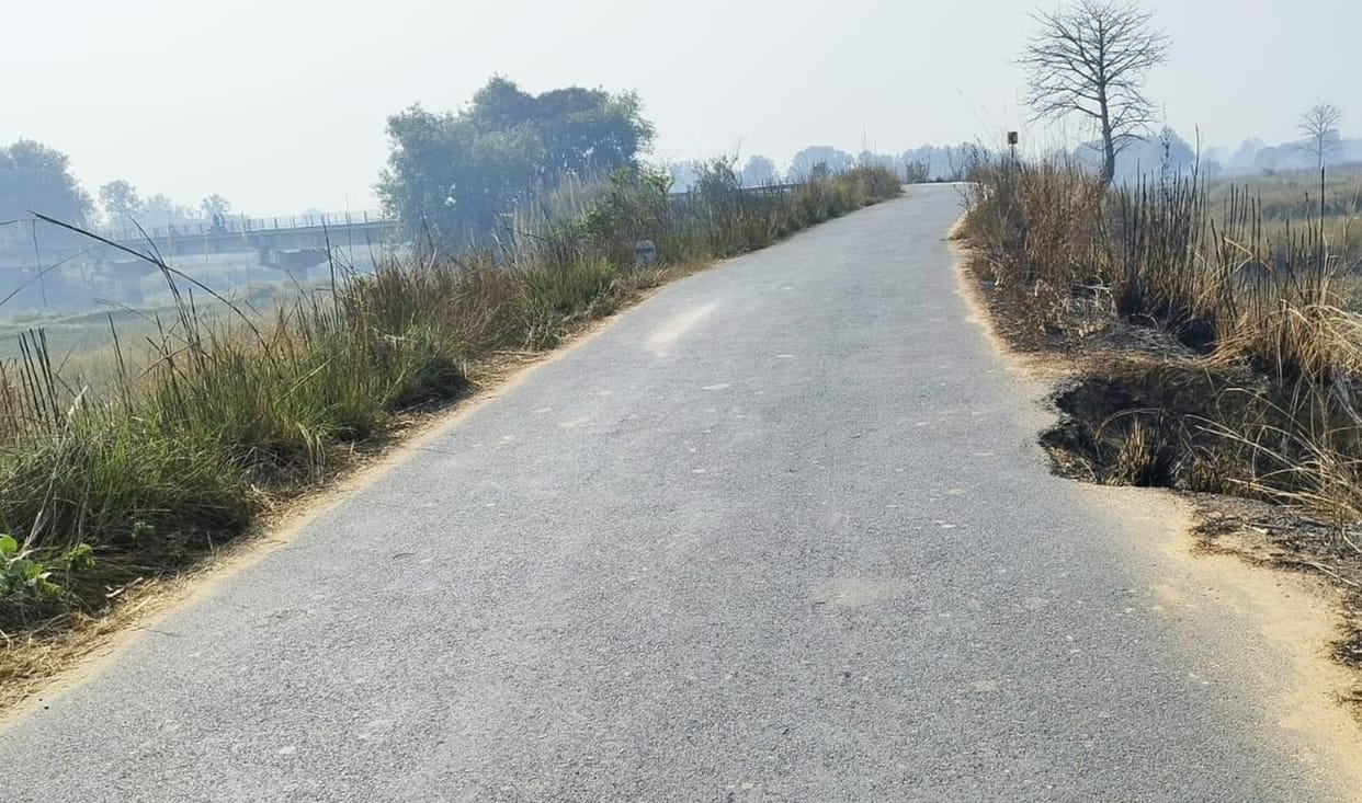 21 roads were repaired with Rs 10.14 crore
