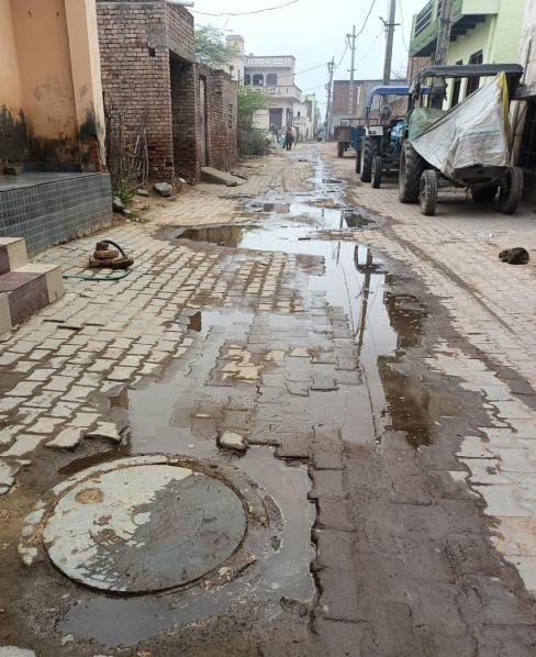 Streets have not been constructed, sewer lines are in bad condition