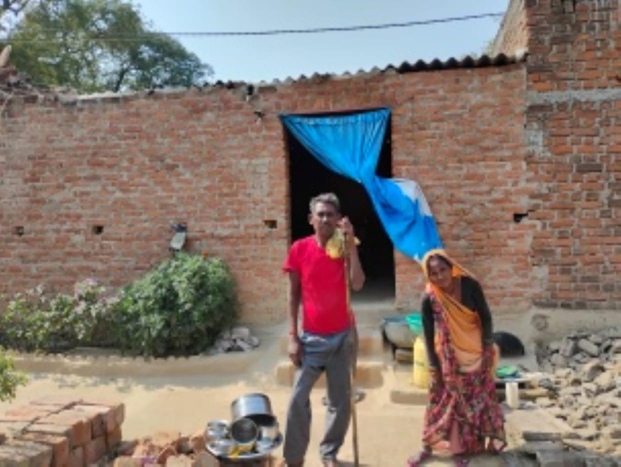 Neither got housing nor pension, disabled tribal couple is upset