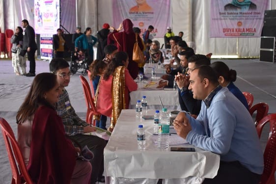 44 disabled people engaged in employment in divine art fair