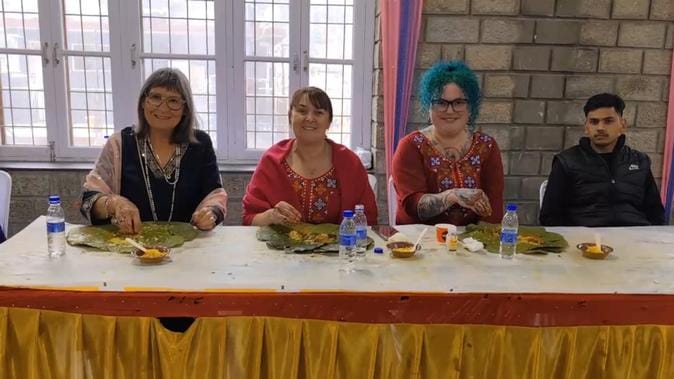 Australian guests came face to face with folk culture