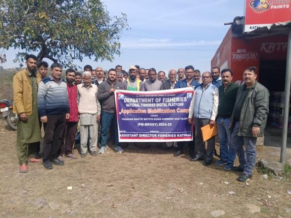 Fishery Department Held Registration Camp