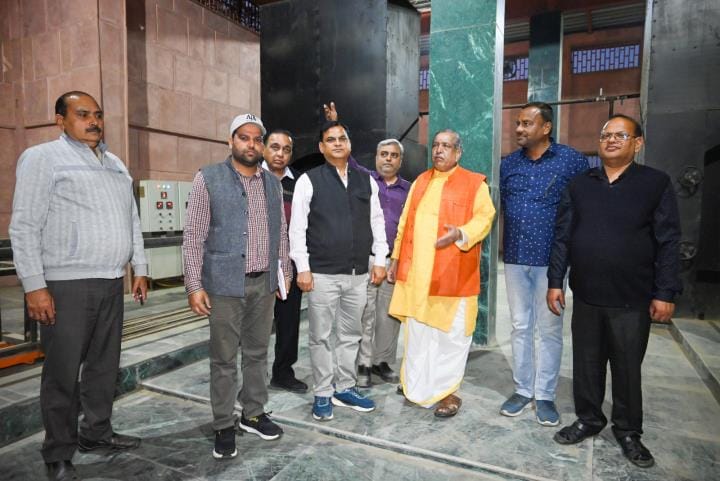 The wait of three decades is over, electric crematorium started