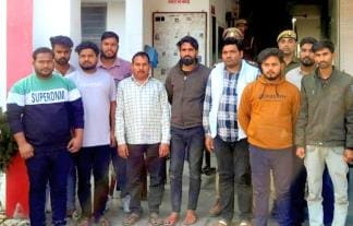 Gang doing recce of mobile teams busted, 10 arrested